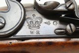 “DYC” UNIT MARKED BRITISH Antique DRAGOON Pattern 1796 Flintlock CAVALRY Devon Yeomanry Cavalry Marked Pistol - 6 of 22