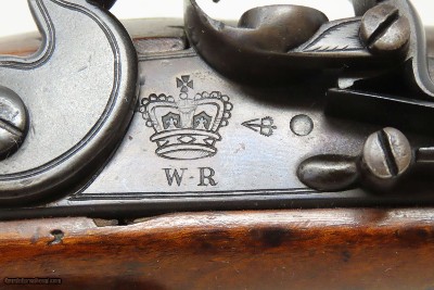“DYC” UNIT MARKED BRITISH Antique DRAGOON Pattern 1796 Flintlock CAVALRY Devon Yeomanry Cavalry Marked Pistol - Image 6 of 22