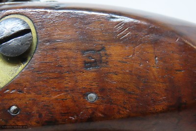 “DYC” UNIT MARKED BRITISH Antique DRAGOON Pattern 1796 Flintlock CAVALRY Devon Yeomanry Cavalry Marked Pistol - Image 9 of 22
