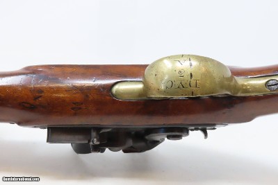 “DYC” UNIT MARKED BRITISH Antique DRAGOON Pattern 1796 Flintlock CAVALRY Devon Yeomanry Cavalry Marked Pistol - Image 16 of 22