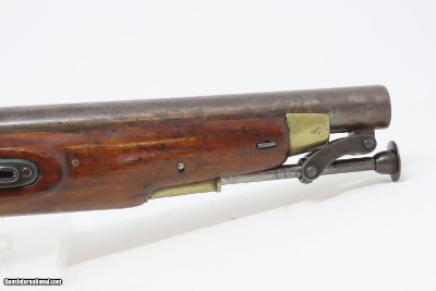 “DYC” UNIT MARKED BRITISH Antique DRAGOON Pattern 1796 Flintlock CAVALRY Devon Yeomanry Cavalry Marked Pistol - Image 5 of 22