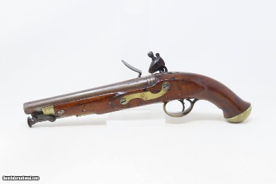 “DYC” UNIT MARKED BRITISH Antique DRAGOON Pattern 1796 Flintlock CAVALRY Devon Yeomanry Cavalry Marked Pistol - Image 19 of 22