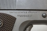 c1945 World War II U.S. ARMY Marked COLT M1911A1 .45 Semi-Auto Pistol C&RWORLD WAR II era Model 1911 Government Model - 19 of 24