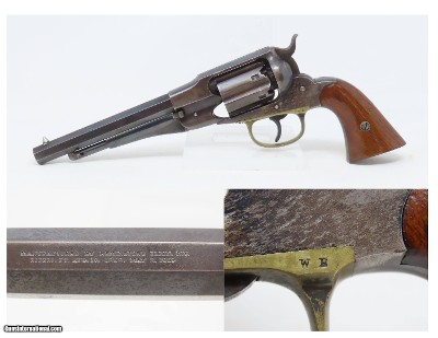 RARE Fluted Cylinder REMINGTON-RIDER Double Action New Model BELT Revolver
1 of 300 CIVIL WAR Era Revolvers .36 Caliber