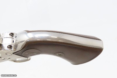 COLT Single Action Army Revolver.32-20 WCF NICKEL FINISH SAA C&R PEACEMAKER Colt 6-Shooter Made in 1912 - Image 8 of 19