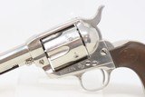 COLT Single Action Army Revolver.32-20 WCF NICKEL FINISH SAA C&R PEACEMAKER Colt 6-Shooter Made in 1912 - 4 of 19