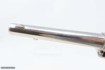 COLT Single Action Army Revolver.32-20 WCF NICKEL FINISH SAA C&R PEACEMAKER Colt 6-Shooter Made in 1912 - Image 11 of 19