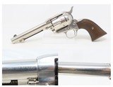 COLT Single Action Army Revolver.32-20 WCF NICKEL FINISH SAA C&R PEACEMAKER Colt 6-Shooter Made in 1912