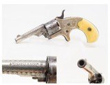 1874 mfg. FACTORY ENGRAVED Antique COLT “Open Top” .22 RF POCKET Revolver
Colt’s Answer to Smith & Wesson’s No. 1 Revolver