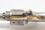 1874 mfg. FACTORY ENGRAVED Antique COLT “Open Top” .22 RF POCKET RevolverColt’s Answer to Smith & Wesson’s No. 1 Revolver - 13 of 19