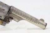 1874 mfg. FACTORY ENGRAVED Antique COLT “Open Top” .22 RF POCKET RevolverColt’s Answer to Smith & Wesson’s No. 1 Revolver - 19 of 19