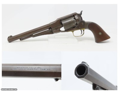 Antique .44 Percussion U.S. REMINGTON “New Model” ARMY CIVIL WAR FRONTIER
Made and Shipped to the UNION ARMY Circa 1863-65