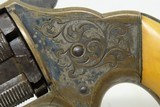 Antique BROOKLYN Arms SLOCUM Separate Chambers Revolver CIVIL WAR Engravedw/Rollin White By-Passing Sliding Chambers - 9 of 20