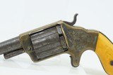 Antique BROOKLYN Arms SLOCUM Separate Chambers Revolver CIVIL WAR Engravedw/Rollin White By-Passing Sliding Chambers - 7 of 20