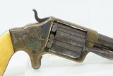 Antique BROOKLYN Arms SLOCUM Separate Chambers Revolver CIVIL WAR Engravedw/Rollin White By-Passing Sliding Chambers - 19 of 20
