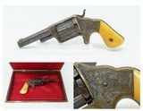 Antique BROOKLYN Arms SLOCUM Separate Chambers Revolver CIVIL WAR Engraved
w/Rollin White By Passing Sliding Chambers