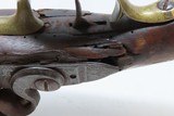 FRENCH Model 1763/66 FLINTLOCK Military Pistol with GILLES MASSIN Lock .69
Revolutionary War Era Sidearm from France - 14 of 22