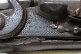 FRENCH Model 1763/66 FLINTLOCK Military Pistol with GILLES MASSIN Lock .69
Revolutionary War Era Sidearm from France - 6 of 22