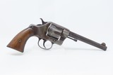 Antique U.S. COLT NEW ARMY & NAVY Model .38 Caliber Double Action REVOLVERRINALDO A. CARR Inspected (RAC) U.S. Service Revolver - 17 of 20
