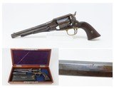 CASED Antique REMINGTON New Model NAVY Perc. Revolver NAVAL NAVIGATOR TOOLS Scarce; One of 28,000 Revolvers Manufactured - 2 of 24