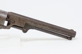 CIVIL WAR Era MANHATTAN FIRE ARMS CO. Series II Percussion “NAVY” Revolver5-Shot Revolver with Multi-Panel CYLINDER SCENE - 19 of 19