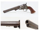 CIVIL WAR Era MANHATTAN FIRE ARMS CO. Series II Percussion “NAVY” Revolver5-Shot Revolver with Multi-Panel CYLINDER SCENE - 1 of 19