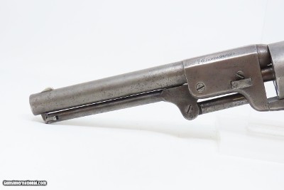 “C.L. DRAGOONS” CONFEDERATE ISSUE 3rd Model COLT DRAGOON Revolver Very Rare One of 100 with 8” BARREL out of 10,500 Total - Image 5 of 20