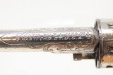 LETTERED FACTORY ENGRAVED Antique COLT “Open Top” .22 RF POCKET Revolver
Colt’s Answer to Smith & Wesson’s No. 1 Revolver - 9 of 19