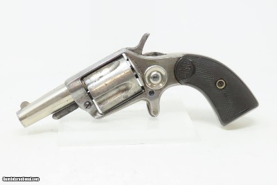 1883 mfr Antique COLT “NEW HOUSE” Model .38 CF ETCHED PANEL Revolver SCARCE With CUSTOM FITTED CASE - Image 6 of 24