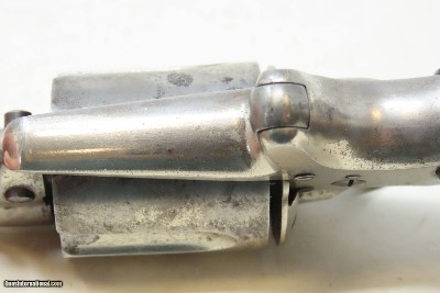 1883 mfr Antique COLT “NEW HOUSE” Model .38 CF ETCHED PANEL Revolver SCARCE With CUSTOM FITTED CASE - Image 19 of 24