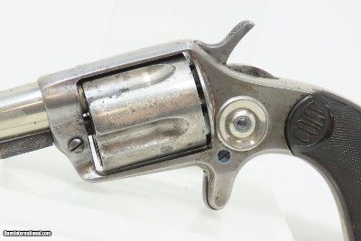 1883 mfr Antique COLT “NEW HOUSE” Model .38 CF ETCHED PANEL Revolver SCARCE With CUSTOM FITTED CASE - Image 8 of 24