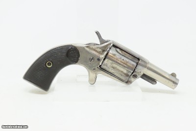 1883 mfr Antique COLT “NEW HOUSE” Model .38 CF ETCHED PANEL Revolver SCARCE With CUSTOM FITTED CASE - Image 21 of 24