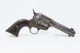 COLT Single Action Army PEACEMAKER .38-40 C&R Revolver 1st GENERATION SAA
.38 WCF Cowboy Colt 6-Shooter Made in 1905 - 15 of 18