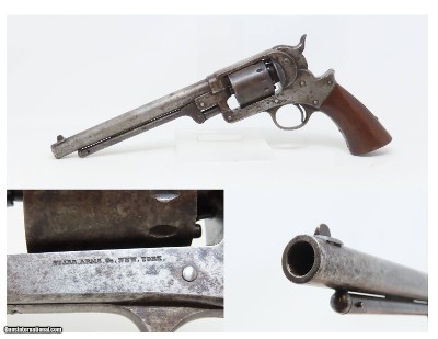 CIVIL WAR Antique STARR Model 1863 ARMY Single Action Revolver .44 Percussion One of 23,000 Model 1863 Revolver Produced