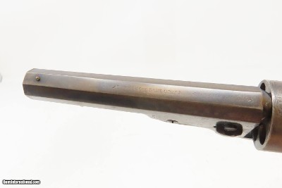 CIVIL WAR Antique COLT M1862 POCKET NAVY .36 Revolver SHARP CYLINDER SCENE1 of 19,000 Produced by COLT - Image 10 of 21