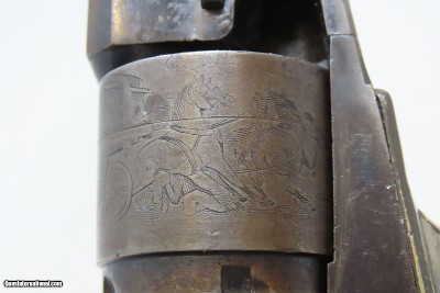 CIVIL WAR Antique COLT M1862 POCKET NAVY .36 Revolver SHARP CYLINDER SCENE1 of 19,000 Produced by COLT - Image 14 of 21