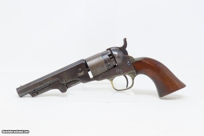 CIVIL WAR Antique COLT M1862 POCKET NAVY .36 Revolver SHARP CYLINDER SCENE1 of 19,000 Produced by COLT - Image 2 of 21