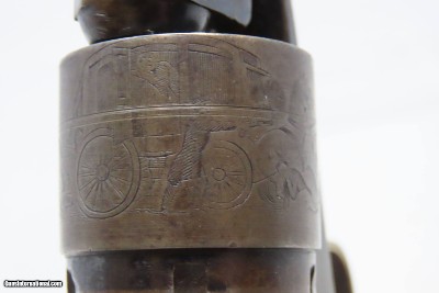 CIVIL WAR Antique COLT M1862 POCKET NAVY .36 Revolver SHARP CYLINDER SCENE1 of 19,000 Produced by COLT - Image 13 of 21