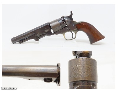CIVIL WAR Antique COLT M1862 POCKET NAVY .36 Revolver SHARP CYLINDER SCENE
1 of 19,000 Produced by COLT