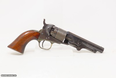 CIVIL WAR Antique COLT M1862 POCKET NAVY .36 Revolver SHARP CYLINDER SCENE1 of 19,000 Produced by COLT - Image 18 of 21