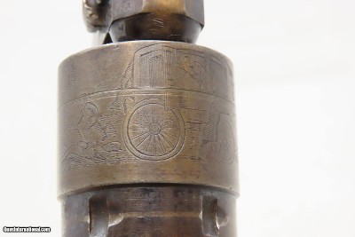 CIVIL WAR Antique COLT M1862 POCKET NAVY .36 Revolver SHARP CYLINDER SCENE1 of 19,000 Produced by COLT - Image 12 of 21