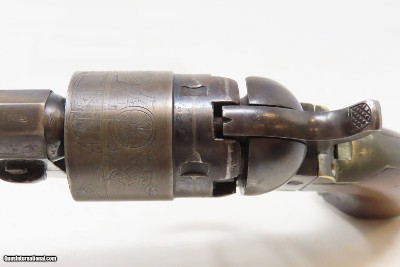 CIVIL WAR Antique COLT M1862 POCKET NAVY .36 Revolver SHARP CYLINDER SCENE1 of 19,000 Produced by COLT - Image 8 of 21
