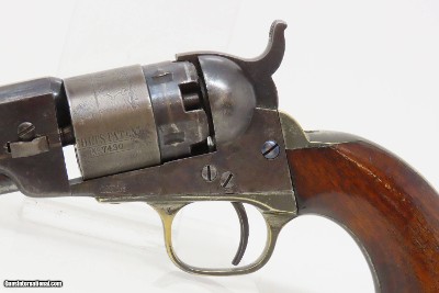 CIVIL WAR Antique COLT M1862 POCKET NAVY .36 Revolver SHARP CYLINDER SCENE1 of 19,000 Produced by COLT - Image 4 of 21