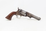 1863 CIVIL WAR / WILD WEST Antique MANHATTAN .36 Percussion “NAVY” Revolver Third Series w/Multi-Panel ENGRAVED CYLINDER SCENE - 16 of 19