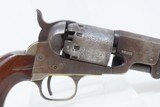 1863 CIVIL WAR / WILD WEST Antique MANHATTAN .36 Percussion “NAVY” Revolver Third Series w/Multi-Panel ENGRAVED CYLINDER SCENE - 18 of 19