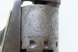 1863 CIVIL WAR / WILD WEST Antique MANHATTAN .36 Percussion “NAVY” Revolver Third Series w/Multi-Panel ENGRAVED CYLINDER SCENE - 11 of 19