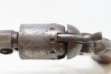 1863 CIVIL WAR / WILD WEST Antique MANHATTAN .36 Percussion “NAVY” Revolver Third Series w/Multi-Panel ENGRAVED CYLINDER SCENE - 7 of 19