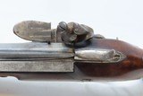 FLINTLOCK PISTOL with SNAP BAYONET by JOHN CUFF of LONDON, ENGLAND Antique
EARLY 1800s .76 Caliber Big Bore “MANSTOPPER” - 9 of 19