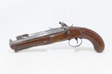 FLINTLOCK PISTOL with SNAP BAYONET by JOHN CUFF of LONDON, ENGLAND Antique
EARLY 1800s .76 Caliber Big Bore “MANSTOPPER” - 14 of 19