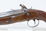 FLINTLOCK PISTOL with SNAP BAYONET by JOHN CUFF of LONDON, ENGLAND Antique
EARLY 1800s .76 Caliber Big Bore “MANSTOPPER” - 16 of 19